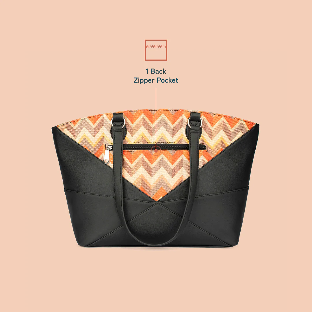 Rhea Kapoor Tote Bag - Tidal Wave - Image 4