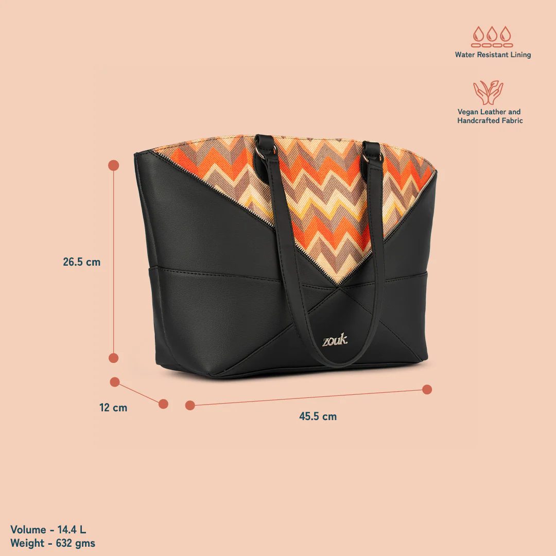 Rhea Kapoor Tote Bag - Tidal Wave - Image 5