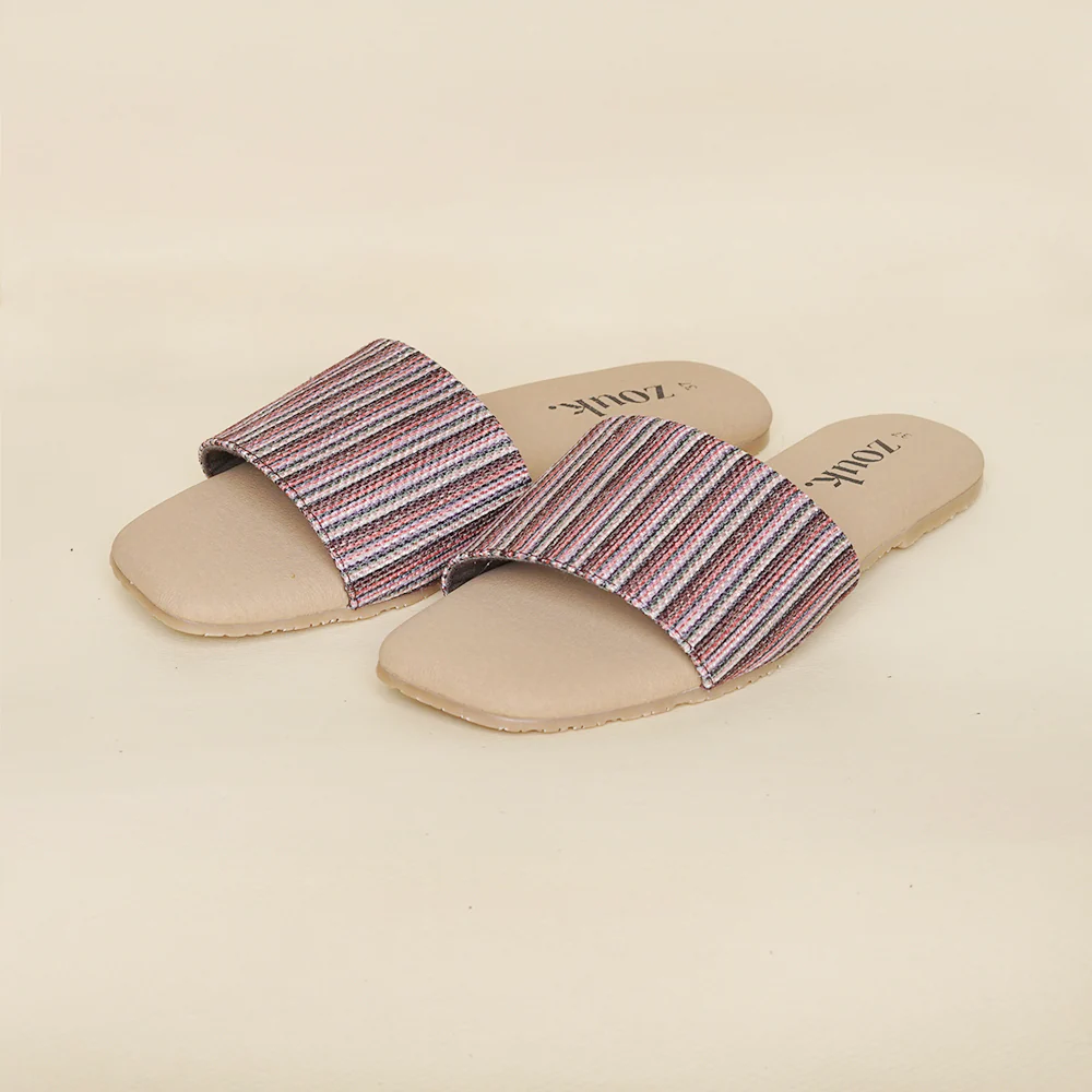 Rohtang Stripes Casual Flats - Image 5