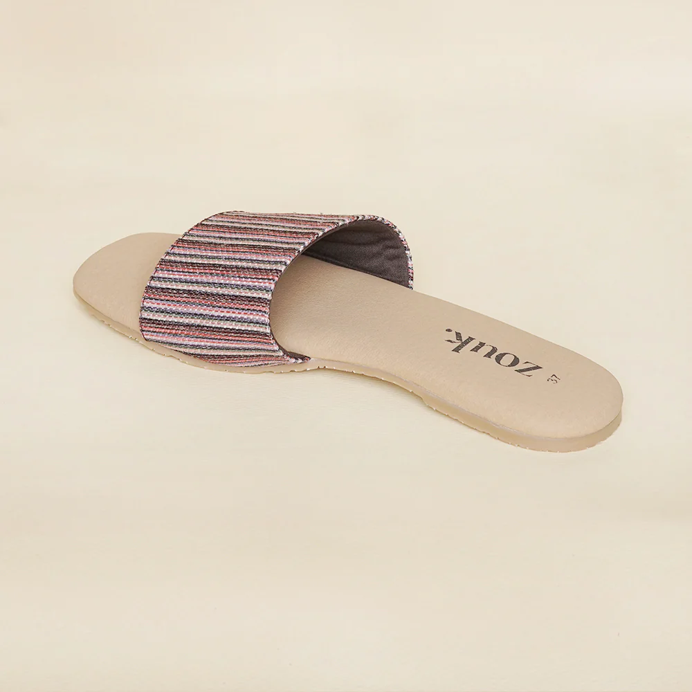 Rohtang Stripes Casual Flats - Image 7