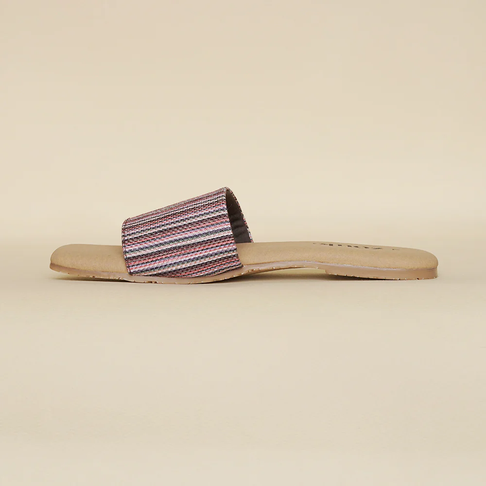 Rohtang Stripes Casual Flats - Image 9