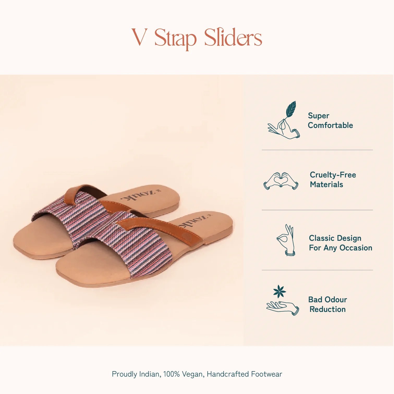 Rohtang Stripes V Sliders - Image 10