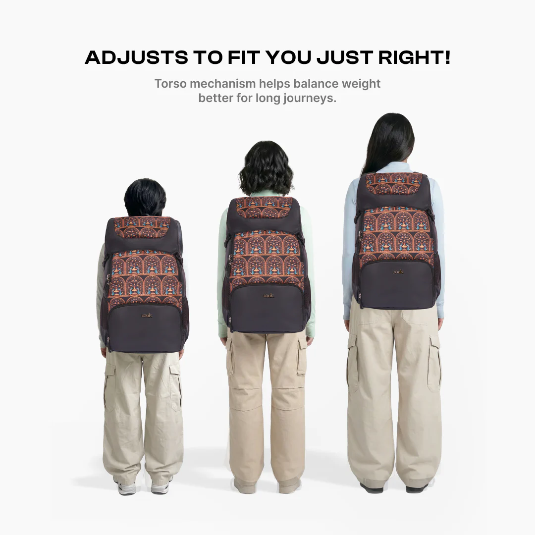 Royal Indian Peacock Aarohi Rucksack - Image 10