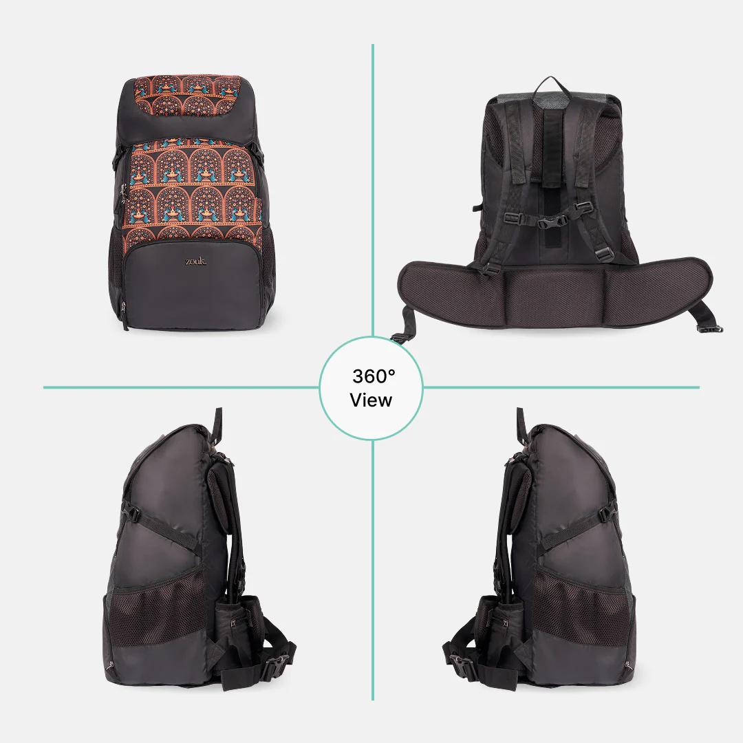 Royal Indian Peacock Aarohi Rucksack - Image 11