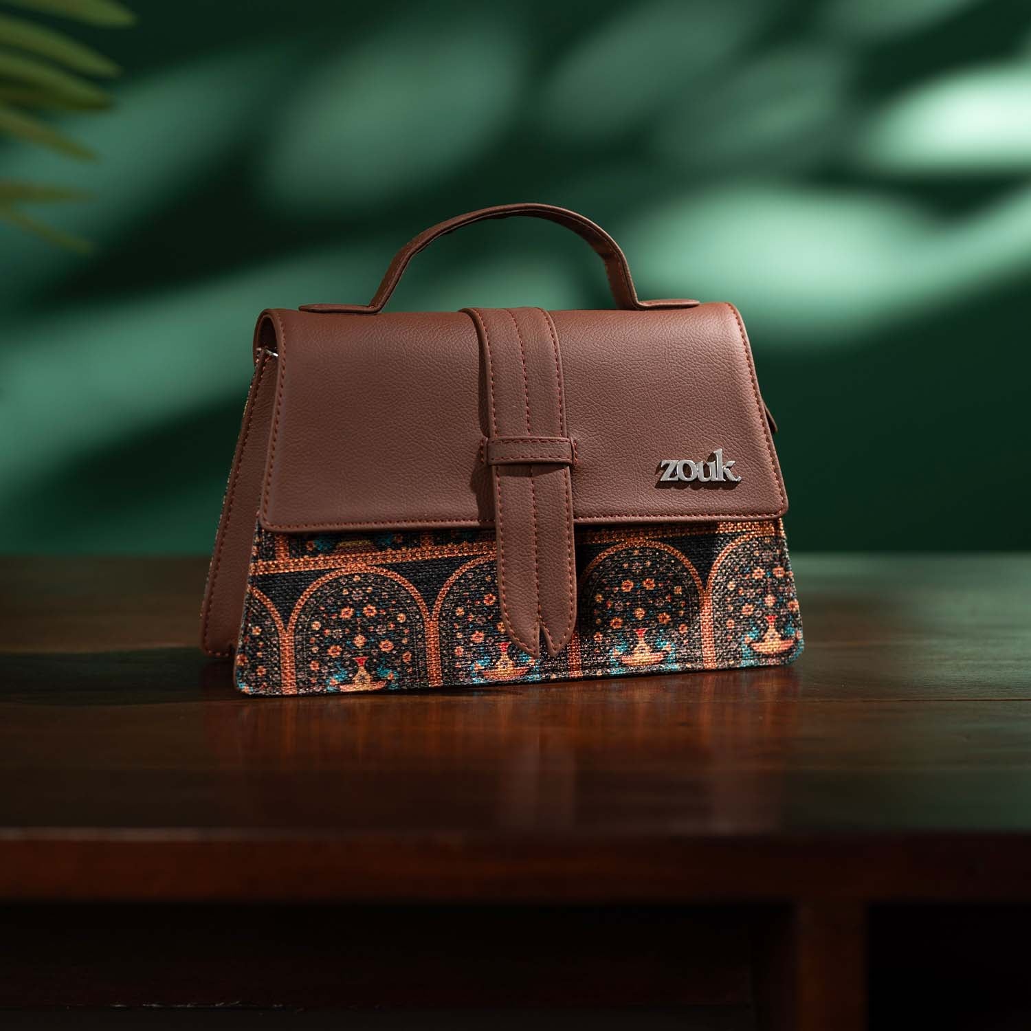 Kriti Sanon - Royal Indian Peacock Motif Iconic Evening Satchel - Image 2
