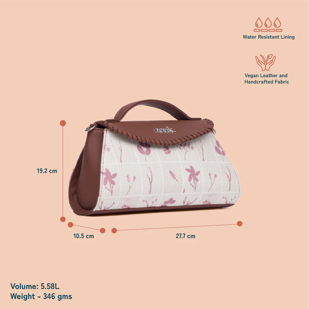Saisha Sling Bag - Auroville Amethyst - Image 4