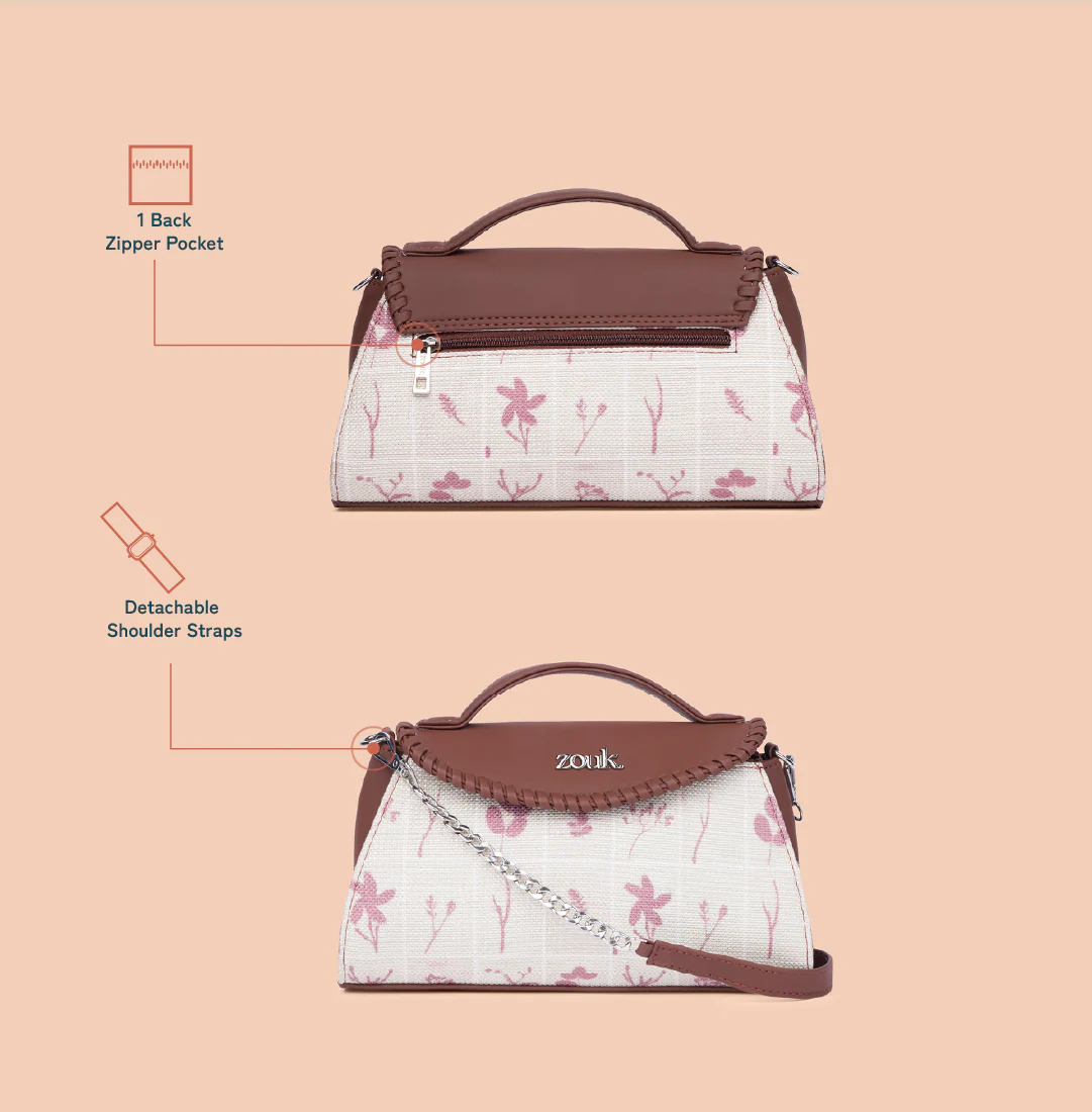 Saisha Sling Bag - Auroville Amethyst - Image 5