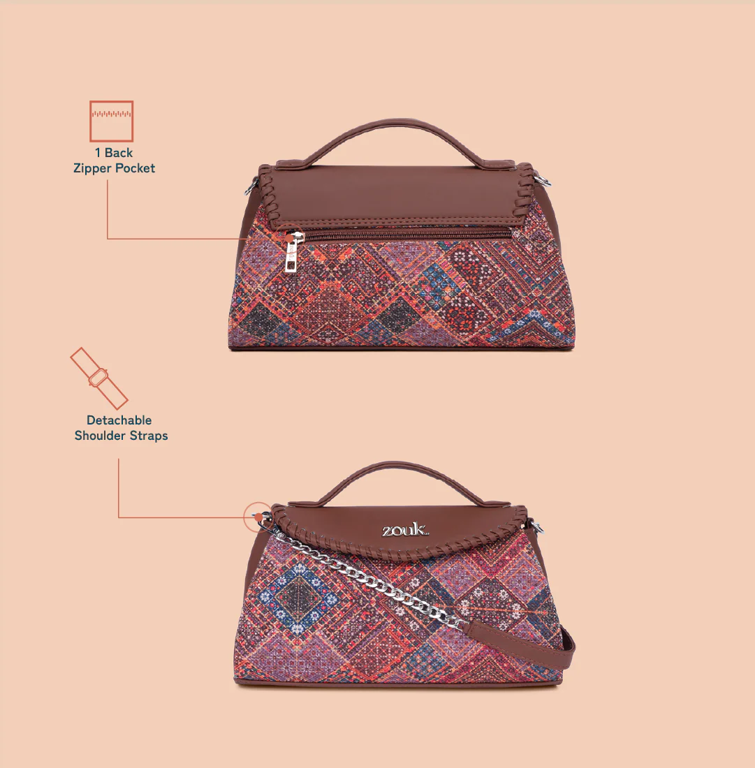 Saisha Sling Bag - Bhuj Rabari - Image 4