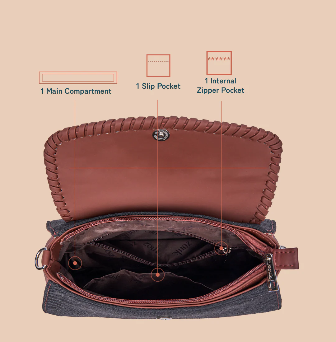 Saisha Sling Bag - Bristel - Image 6