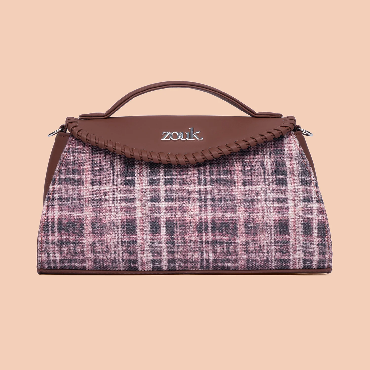 Saisha Sling Bag - Cashmere Noir (Pink) - Image 3