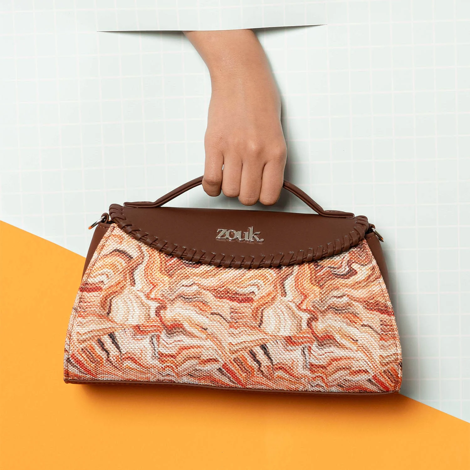 Saisha Sling Bag - Nicobar Coral - Image 2