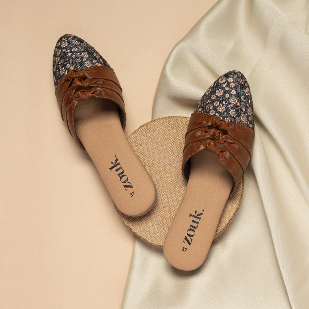 Sanjan Jaali Knotted Mule - Image 2