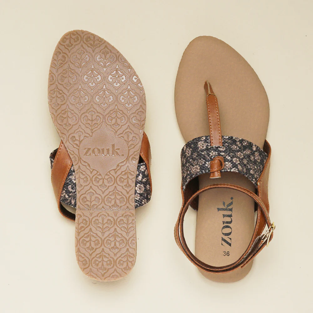 Sanjan Jaali T Strap Sandal - Image 2