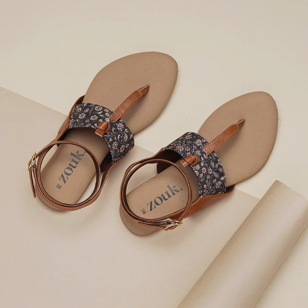 Sanjan Jaali T Strap Sandal - Image 4