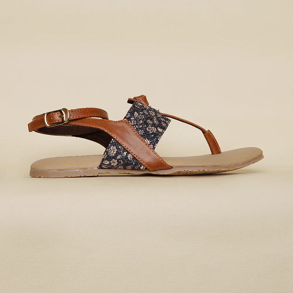 Sanjan Jaali T Strap Sandal - Image 8