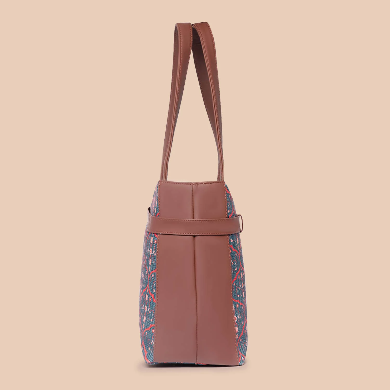Sheesh Mahal Jaali Motif Statement Office Bag - Image 8