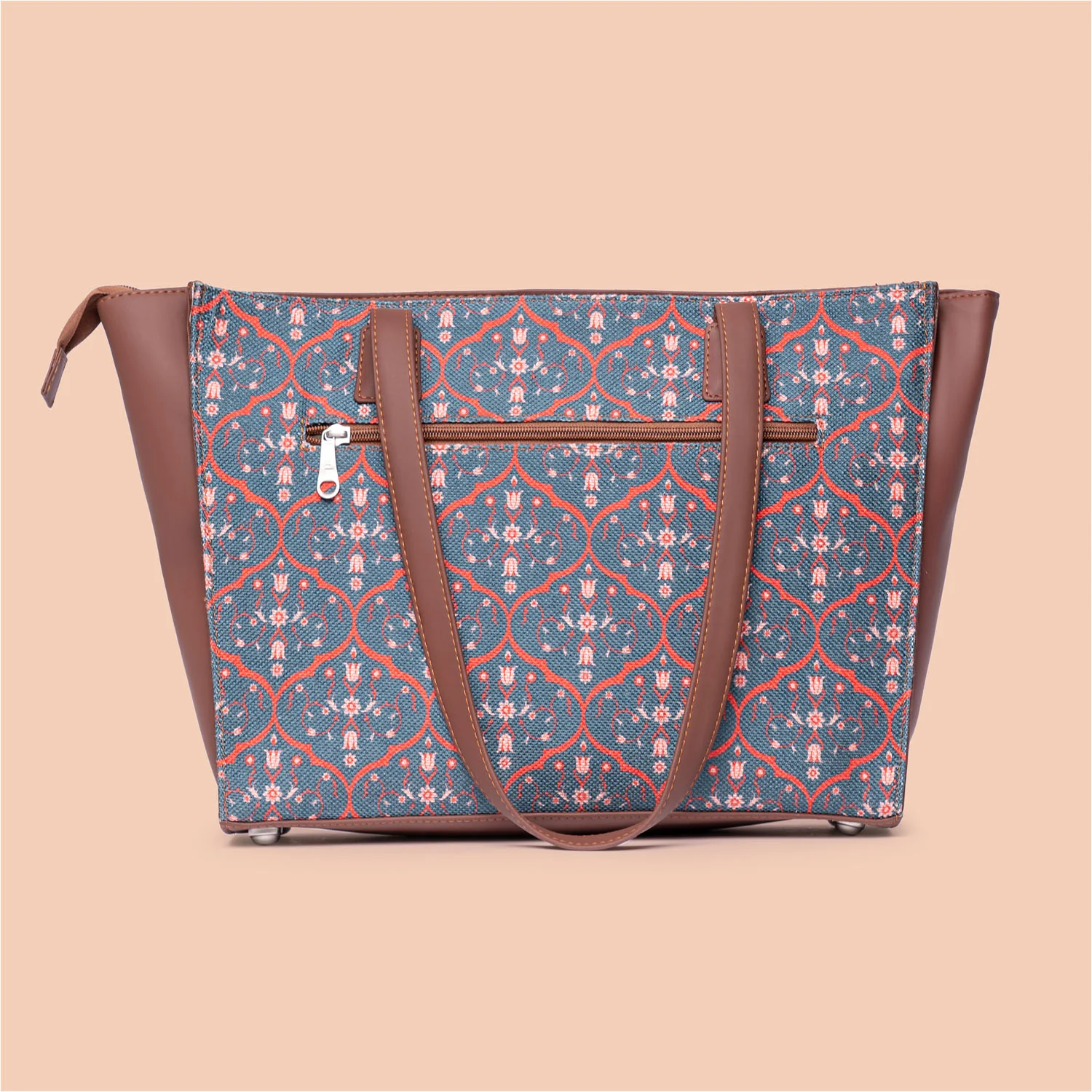 Sheesh Mahal Jaali Motif Office Tote Bag - Image 2