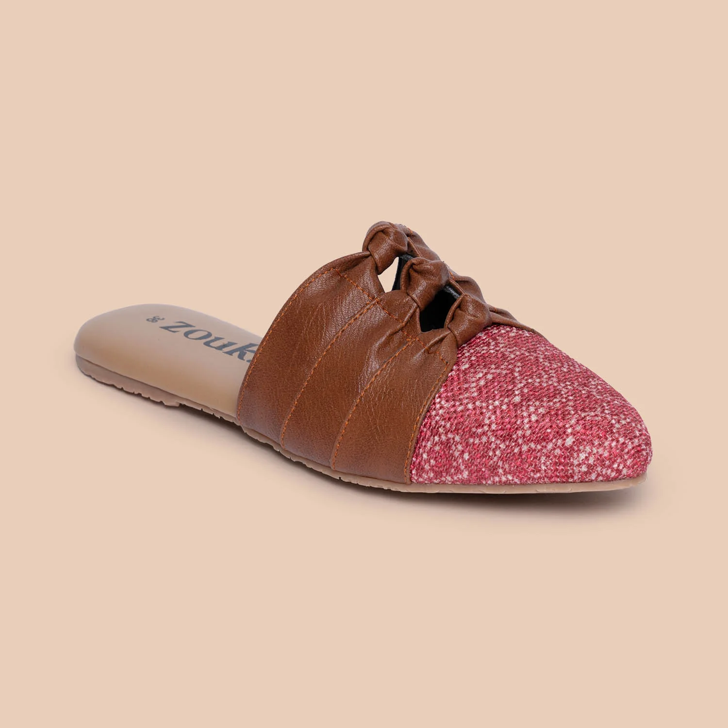 Shimla Freesia Knotted Mules - Image 7