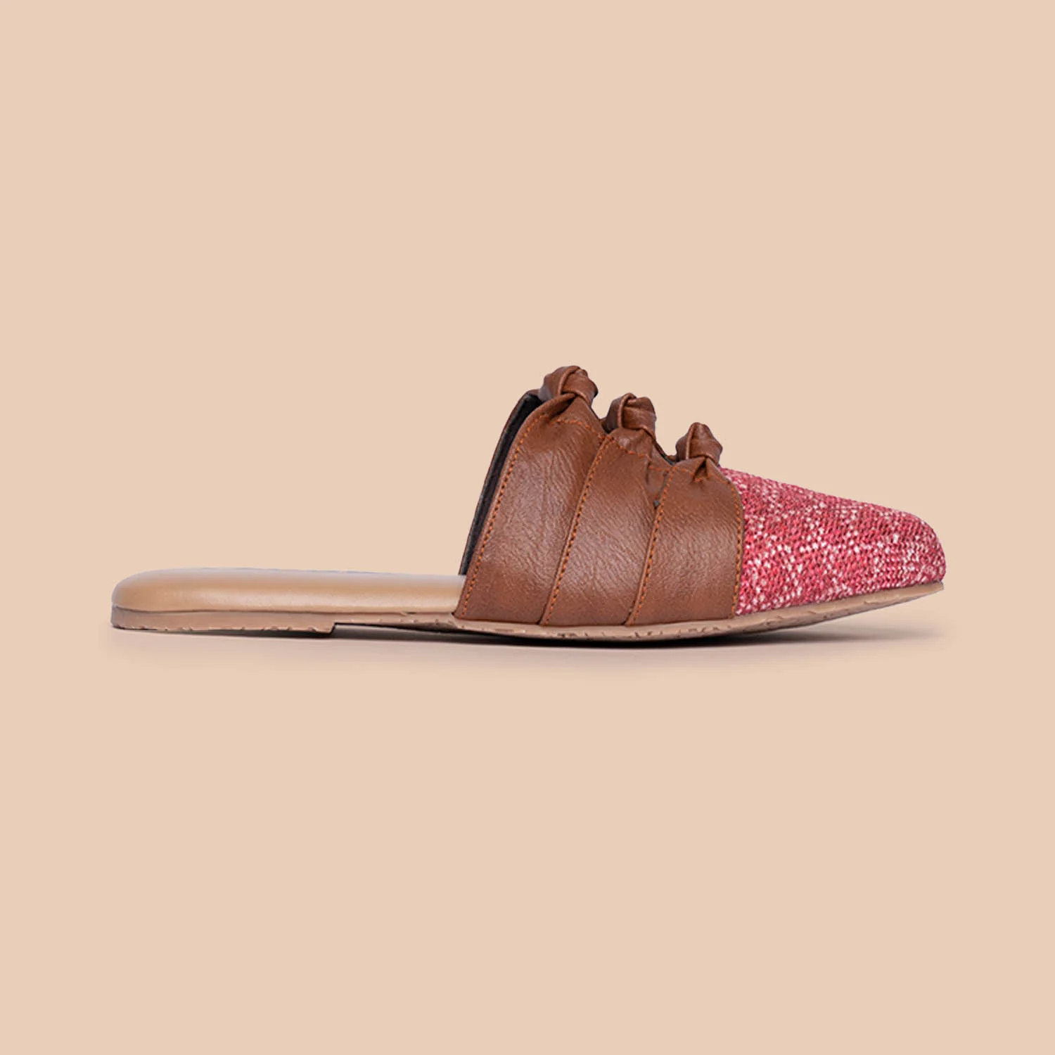 Shimla Freesia Knotted Mules - Image 9