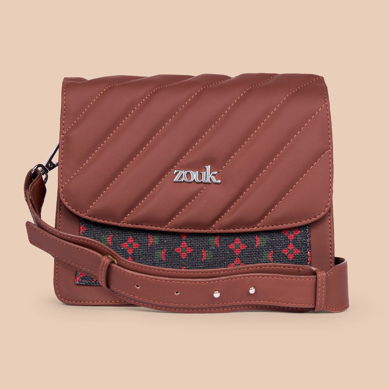 Shobha Niwas Lotus Motif Beyond Basic Sling Bag - Image 2