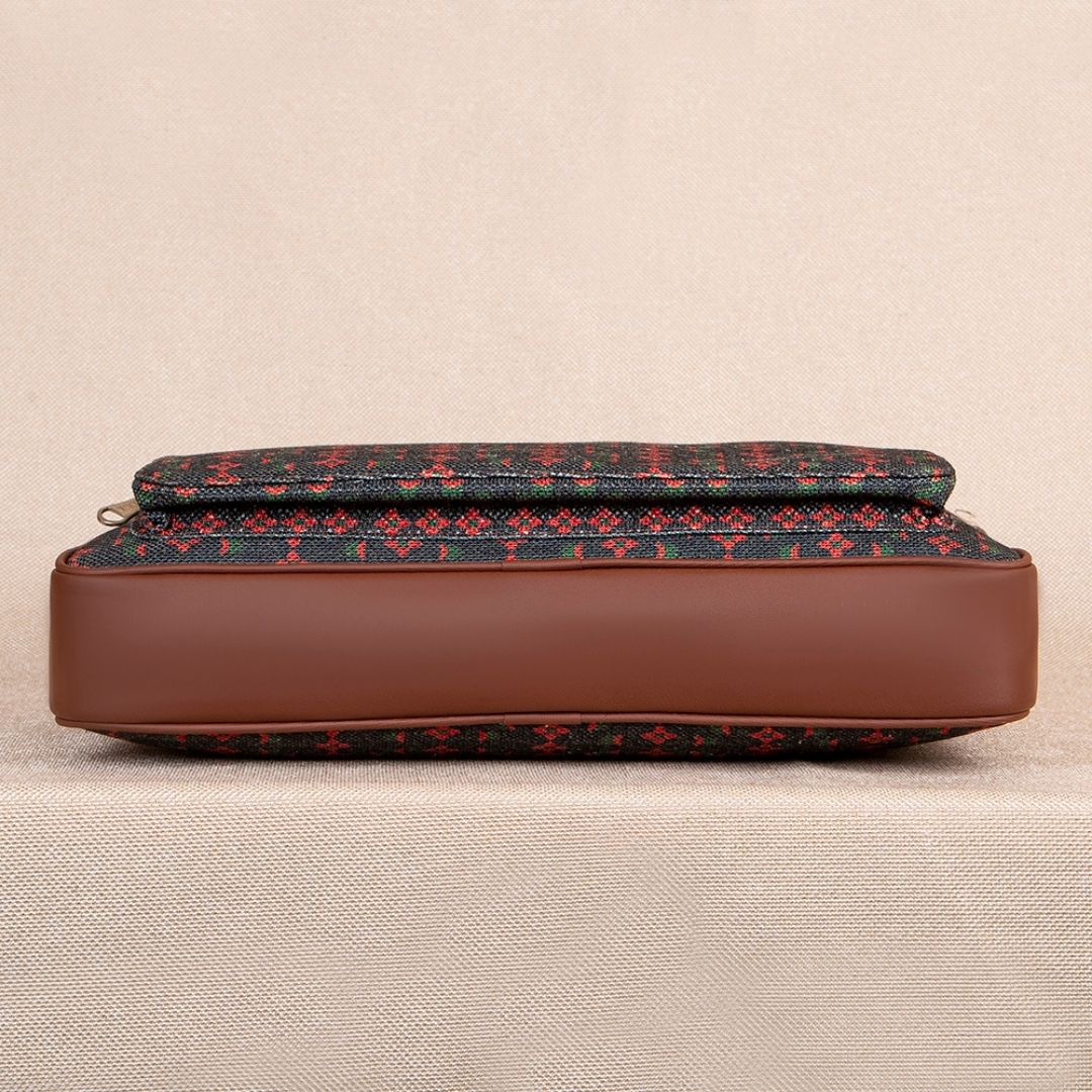Shobha Niwas Lotus Motif Laptop Bag - Image 7