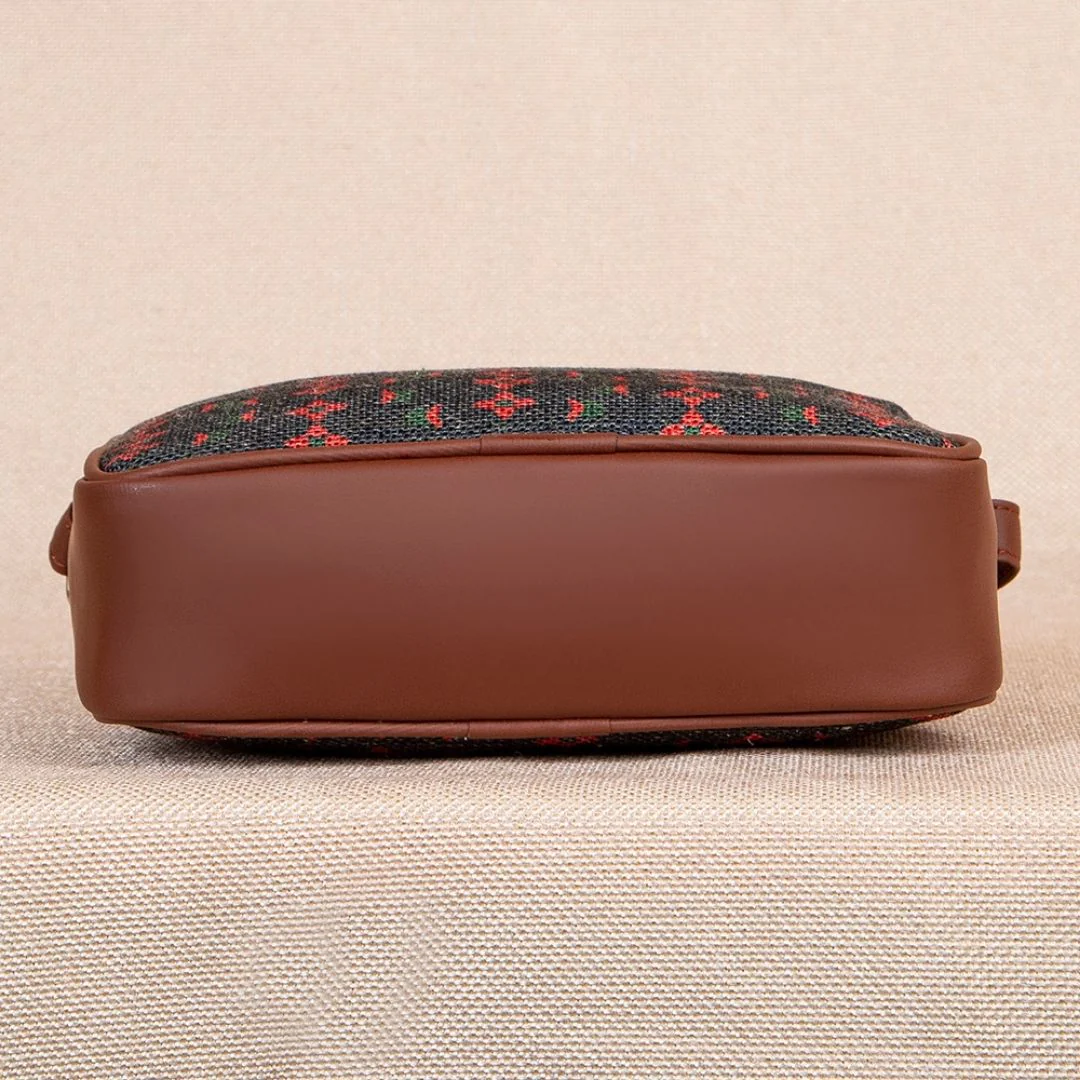 Shobha Niwas Lotus Motif Sling Bag - Image 7