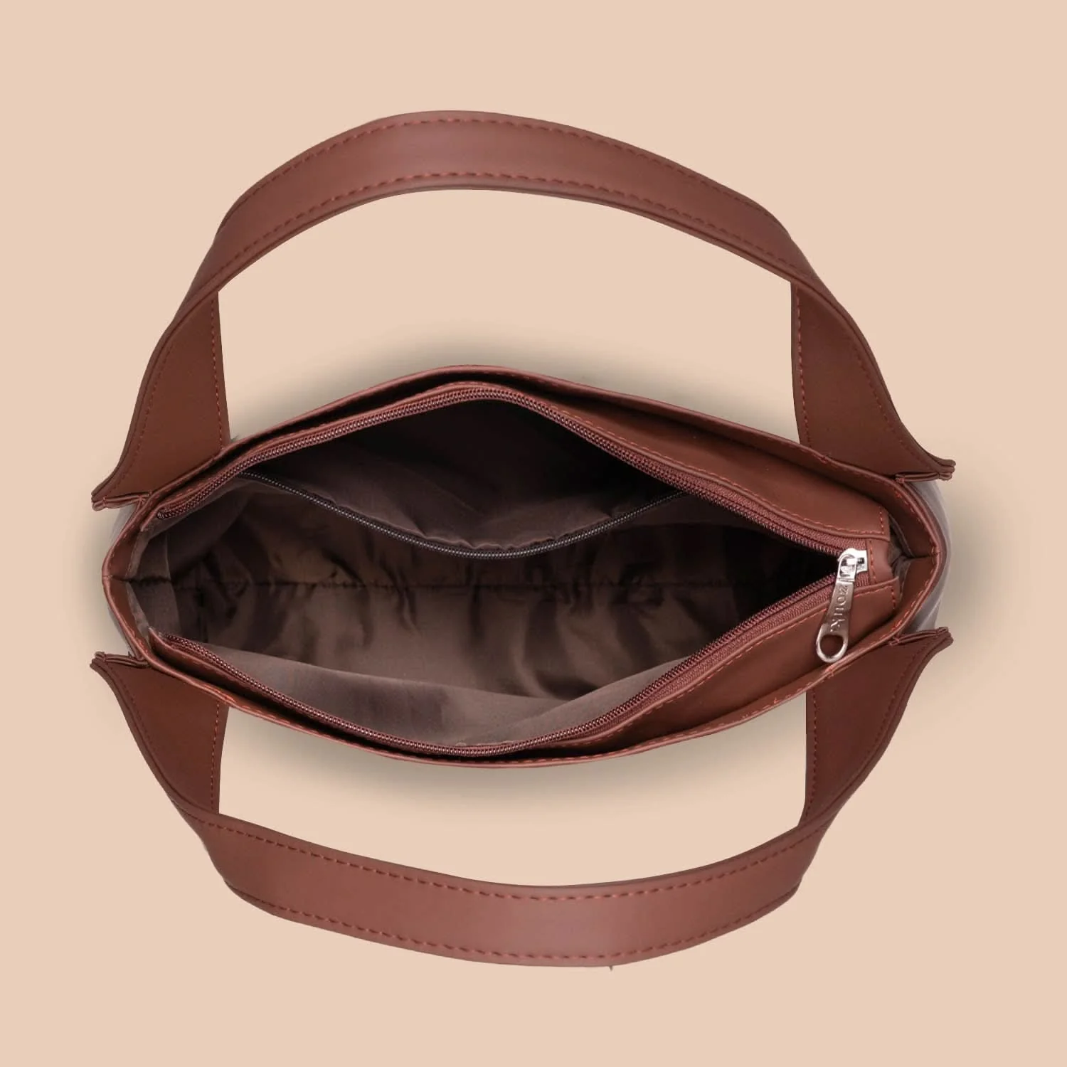 Shobha Niwas Lotus Motif Trapezia Tote - Image 5