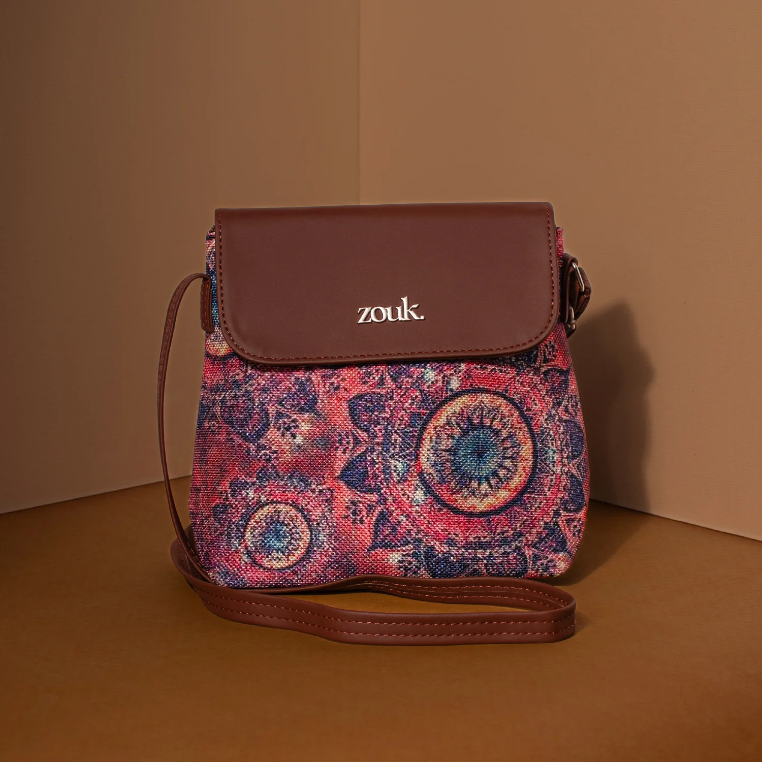 Space Chakra Flap Sling Bag