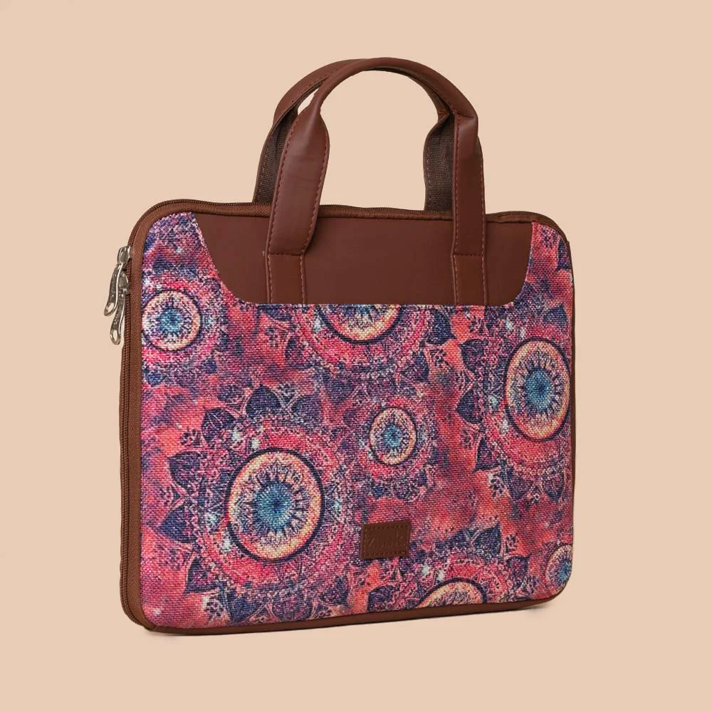 Space Chakra L-Zippered Laptop Sleeve - Image 2