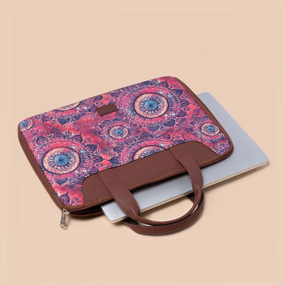 Space Chakra L-Zippered Laptop Sleeve - Image 4