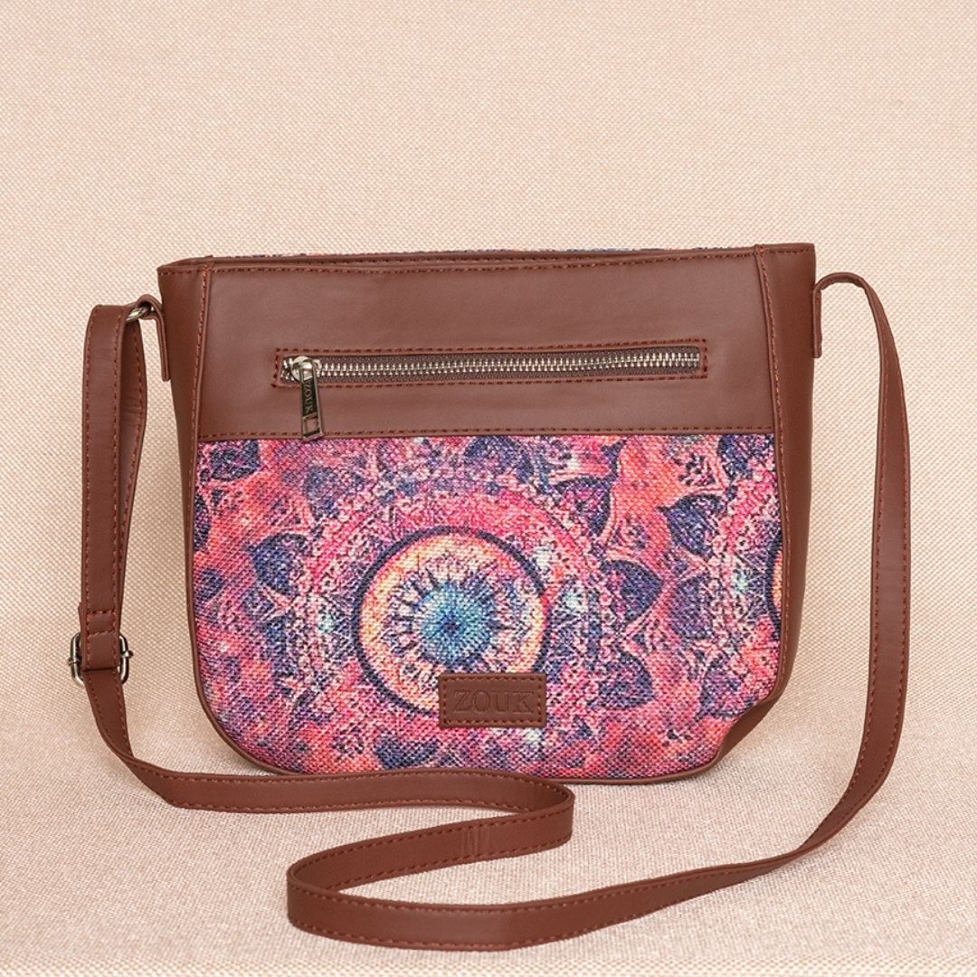 Space Chakra U-Shaped Sling Bag - Image 3