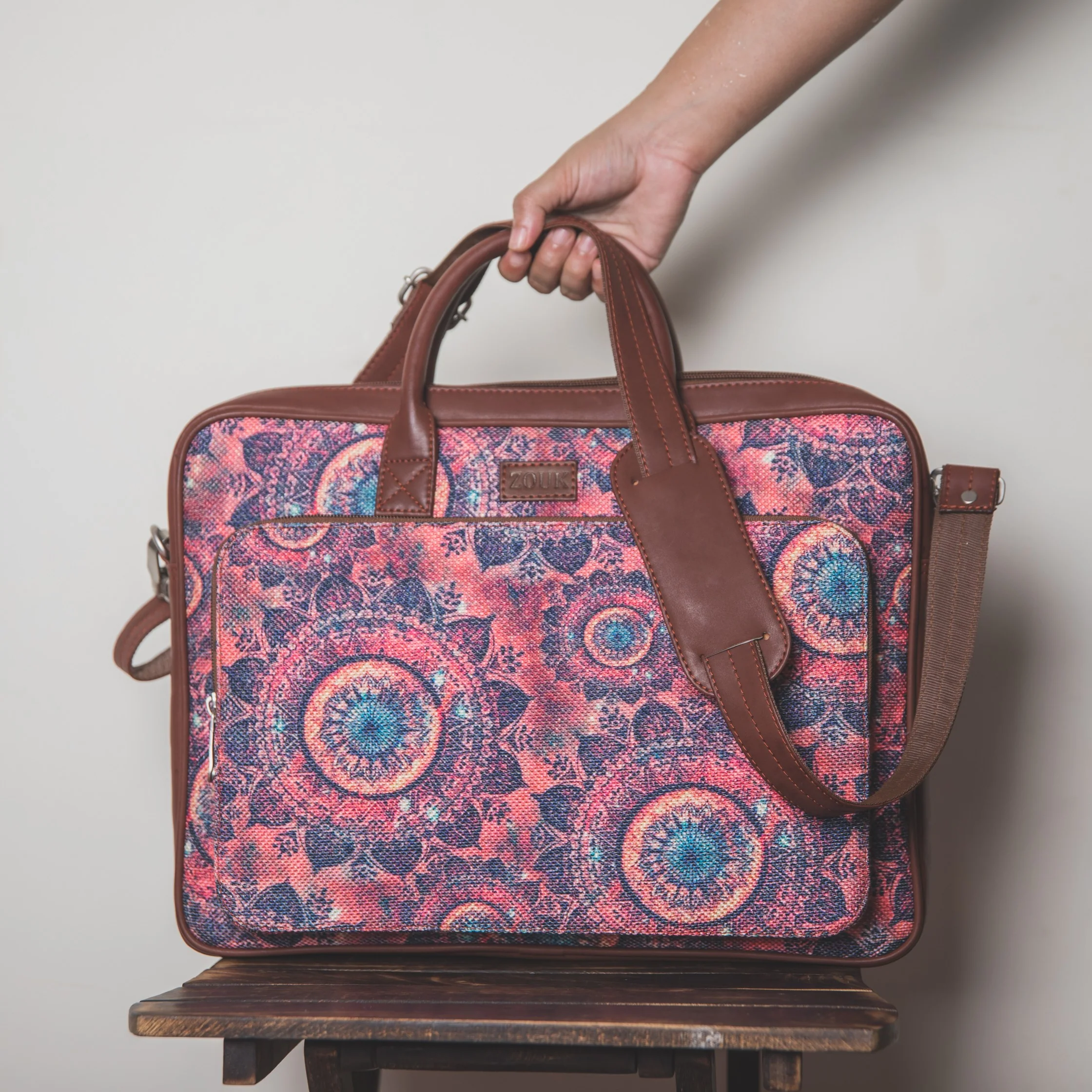 Space Chakra Combo - Laptop Bag & Chain Wallet - Image 2