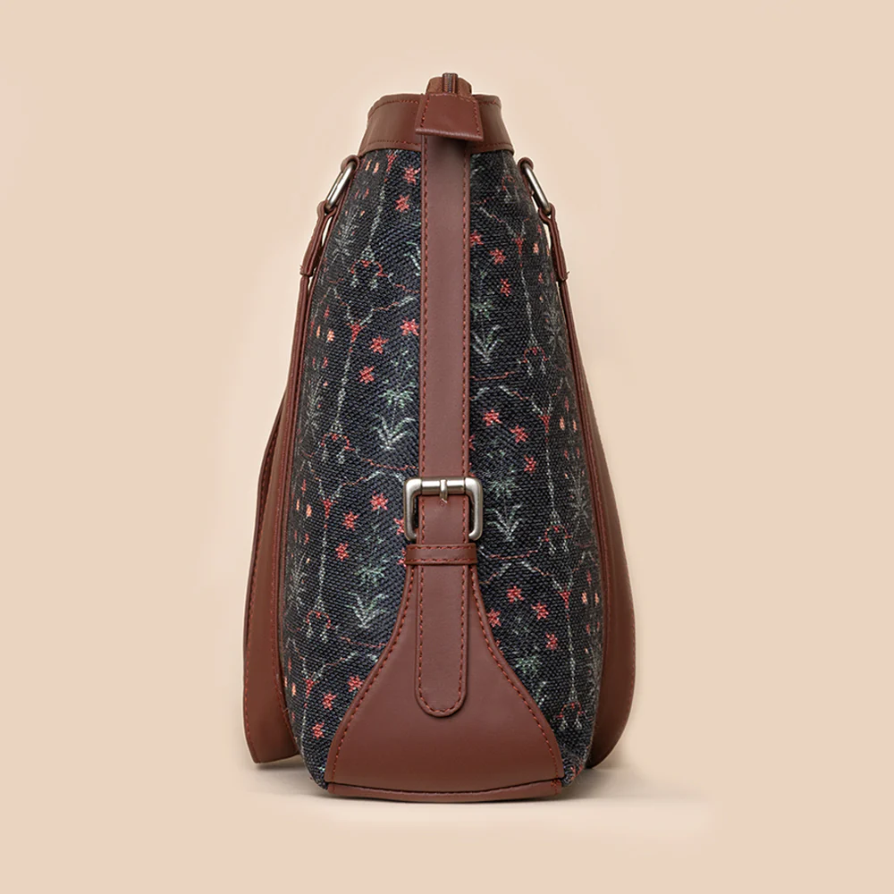 Taj Guldasta and Mughal Garden - Office Bag & Chain Wallet Combo - Image 5