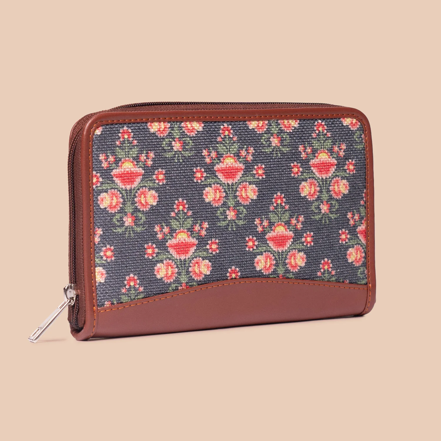 Taj Guldasta and Mughal Garden - Office Bag & Chain Wallet Combo - Image 8