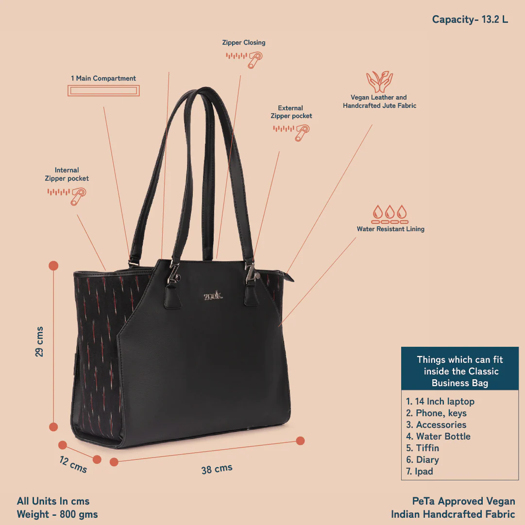 Taj Guldasta Classic Business Bag - Image 5
