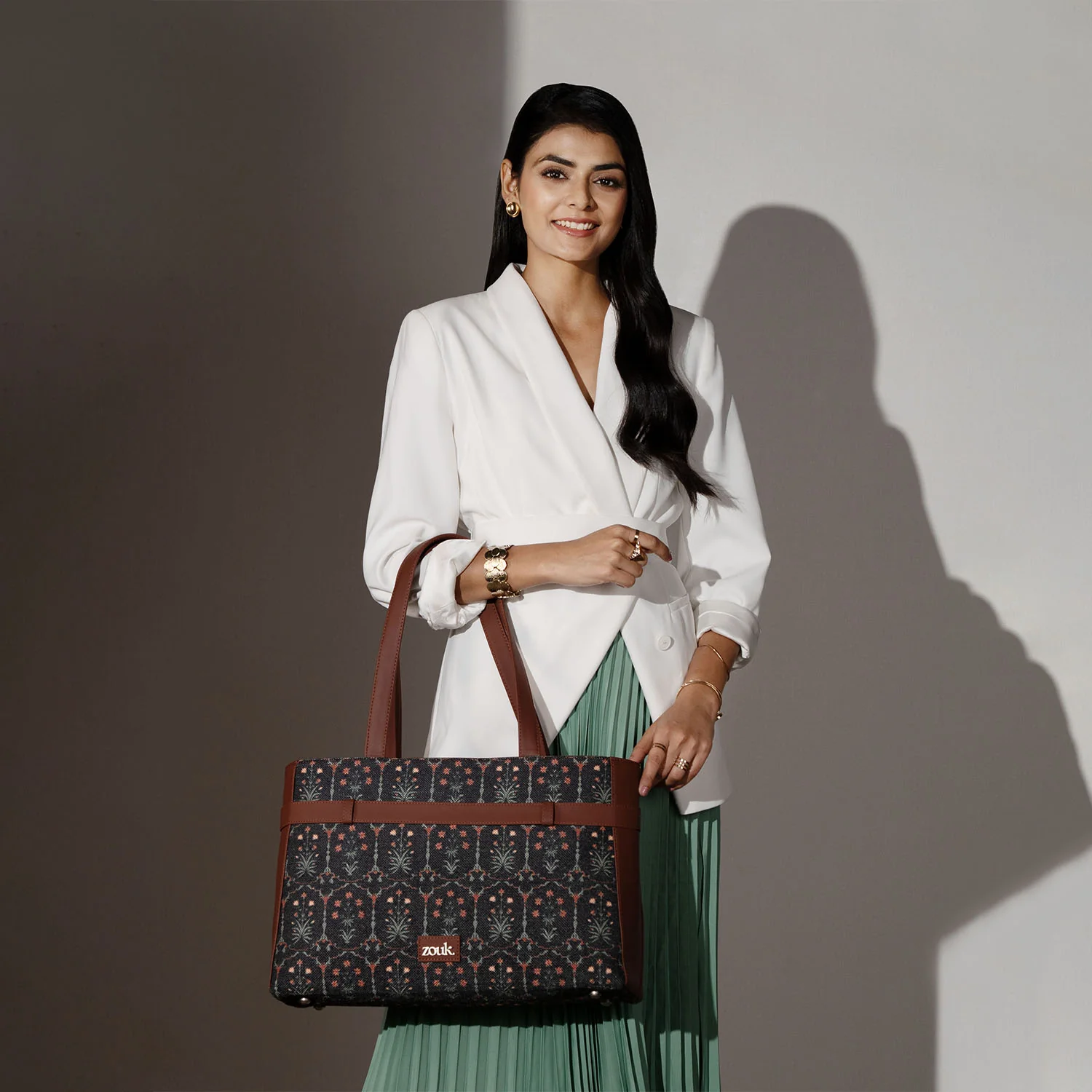 Taj Guldasta Statement Office Bag - Image 2