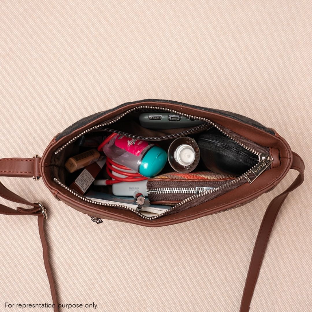 Taj Guldasta U-Shaped Sling Bag - Image 9