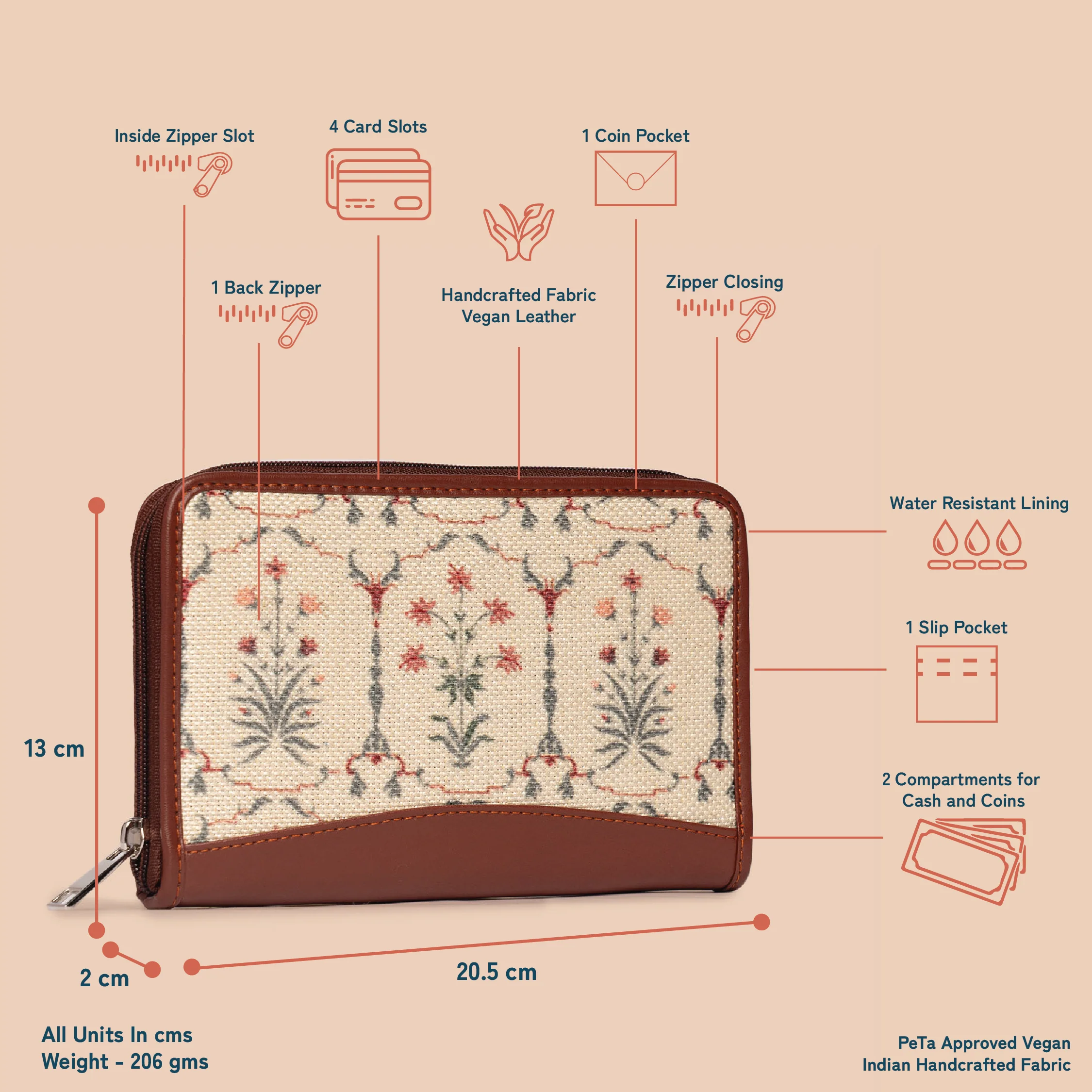 Taj Nakashi Chain Wallet - Image 5