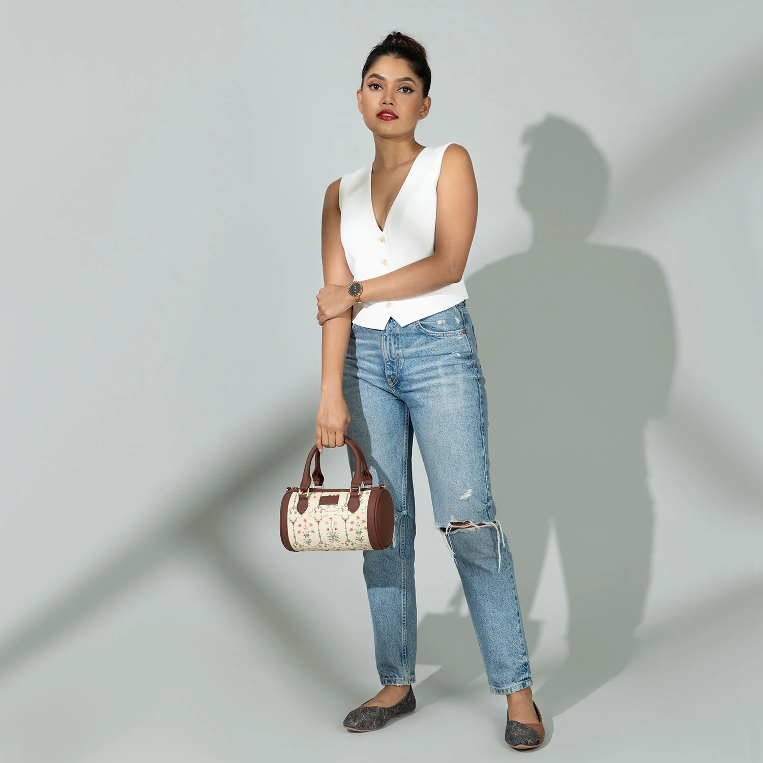 Taj Nakashi Statement Satchel (Small) - Image 5