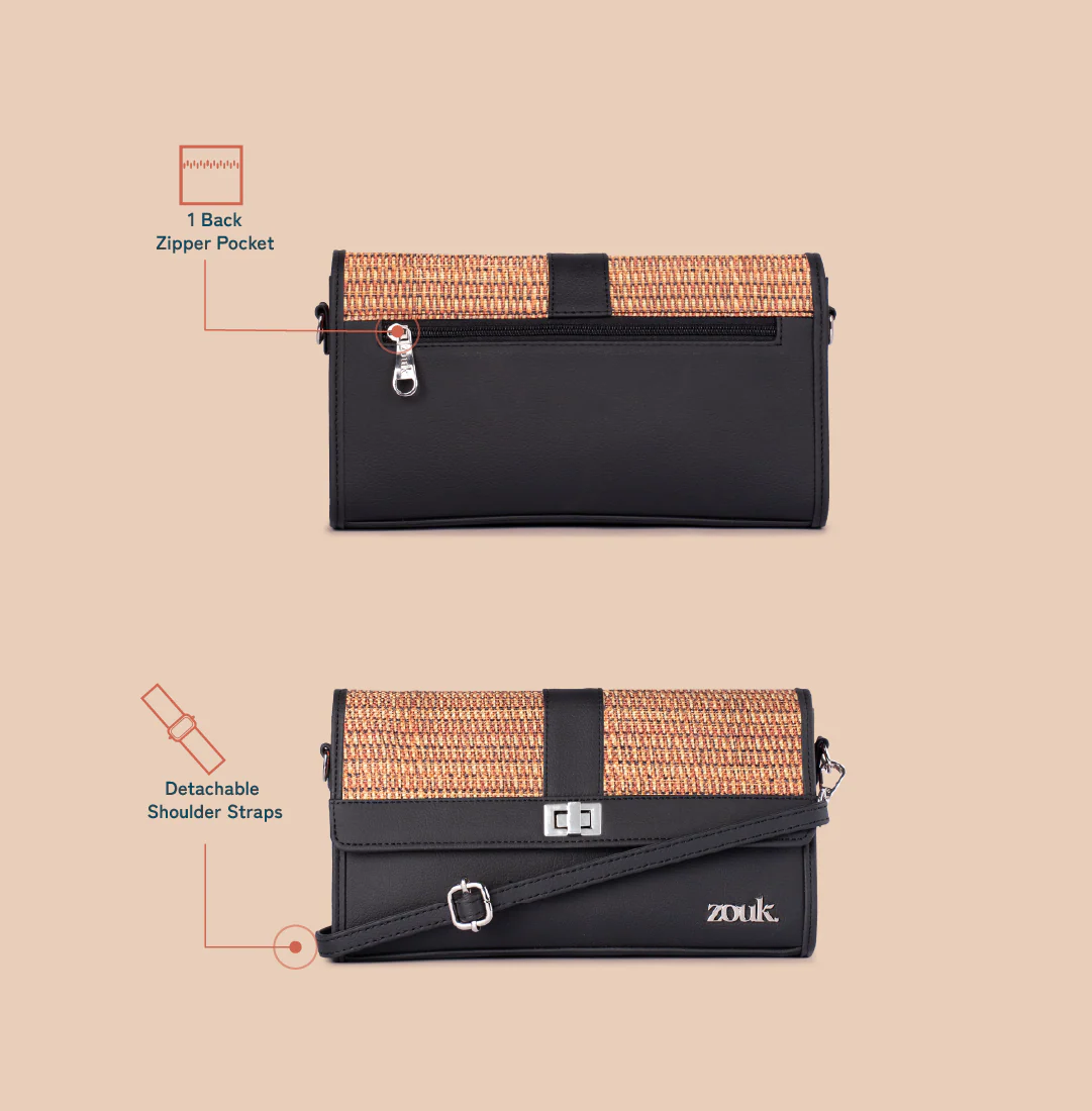 Rhea Kapoor Tarini Clutch - Bombay Macrame - Image 2