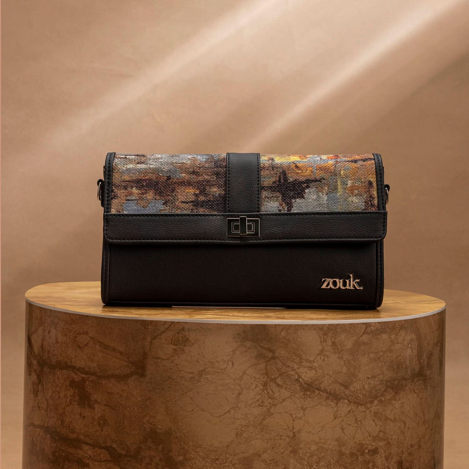 Rhea Kapoor Tarini Clutch - Bombay Tapestry - Image 2