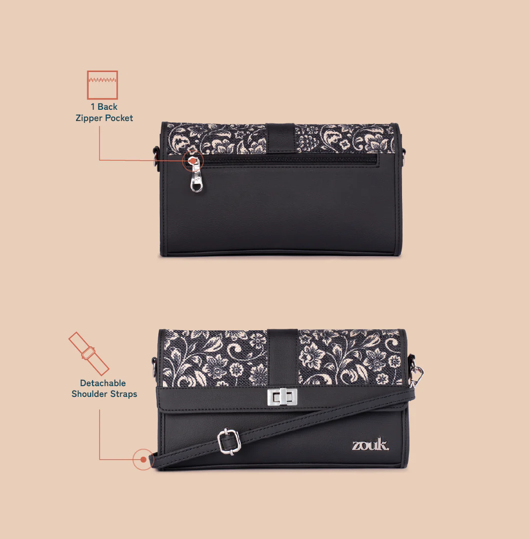 Rhea Kapoor Tarini Clutch - FloMotif - Image 6