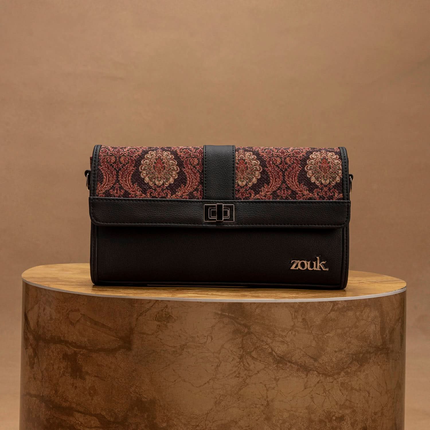 Rhea Kapoor Tarini Clutch - Jodhpur Damask - Image 2