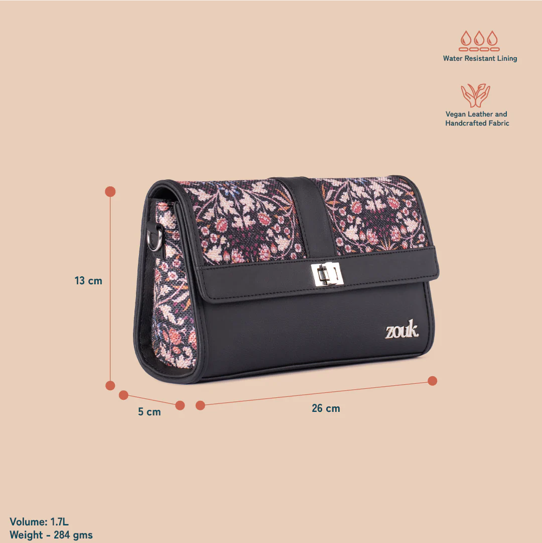 Rhea Kapoor Tarini Clutch - Kashmir Blooms - Image 5