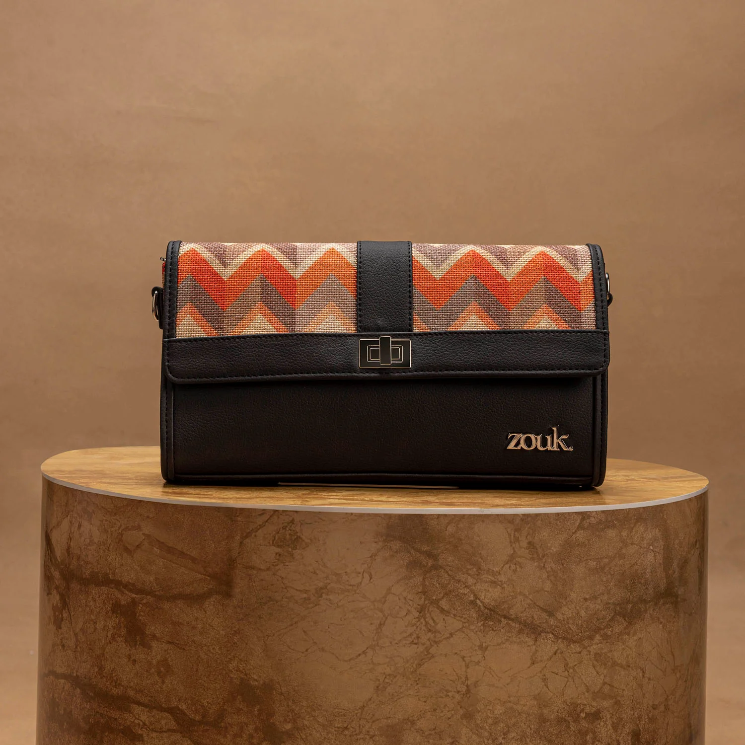 Rhea Kapoor Tarini Clutch - Tidal Wave