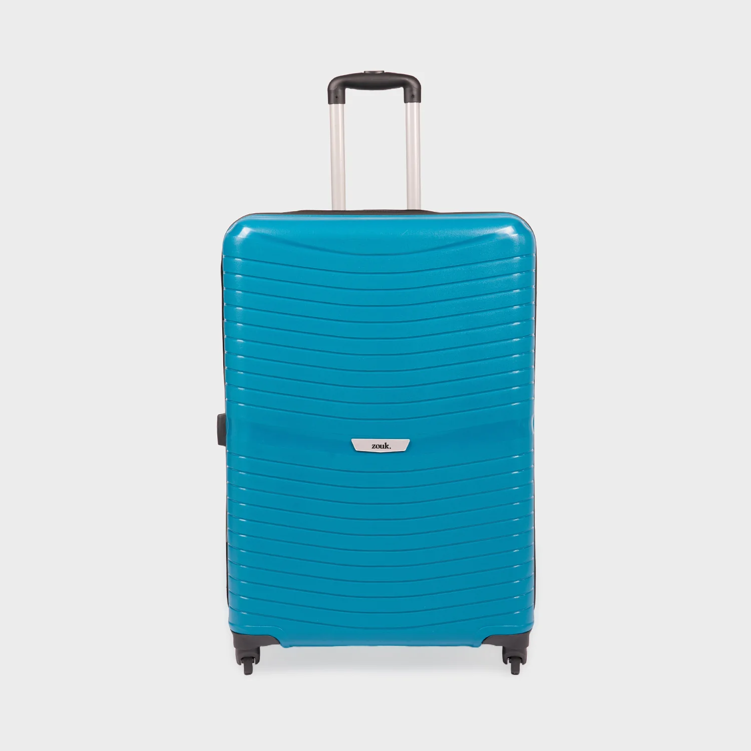 Teal Zoya Trolley Bag - Image 11