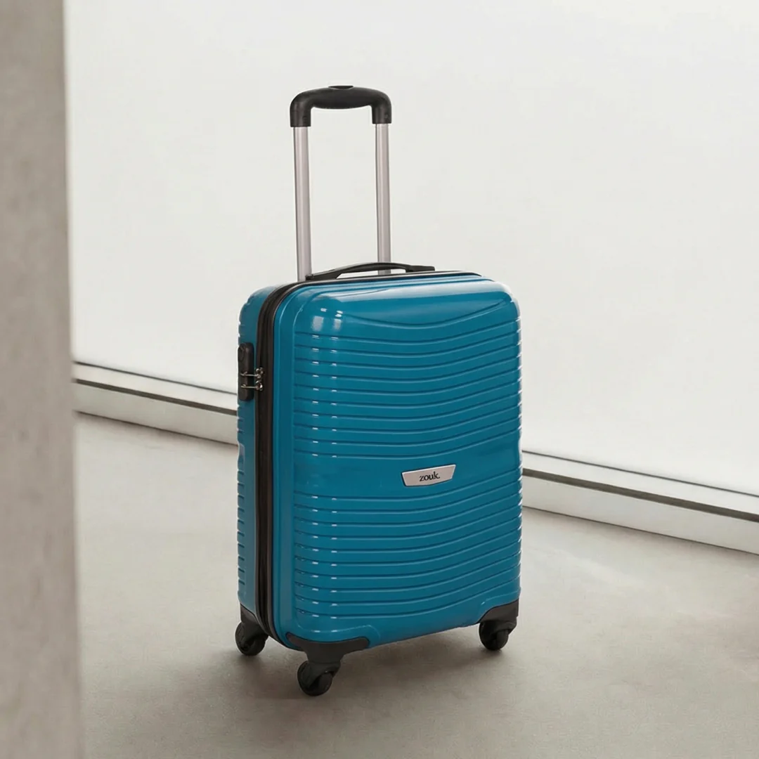 Teal Zoya Trolley Bag (Cabin) - Image 2