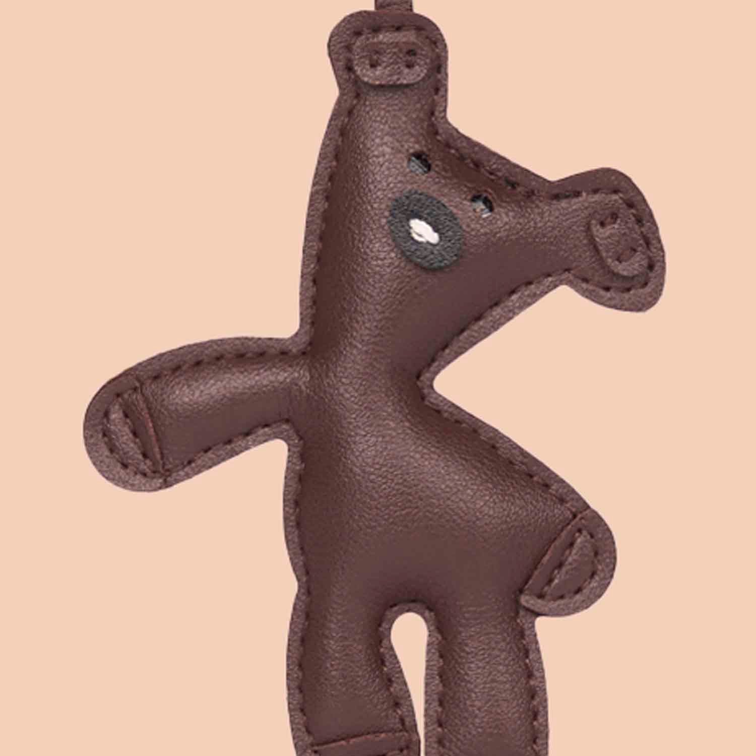 Teddy Bag Charm - Brown - Image 6