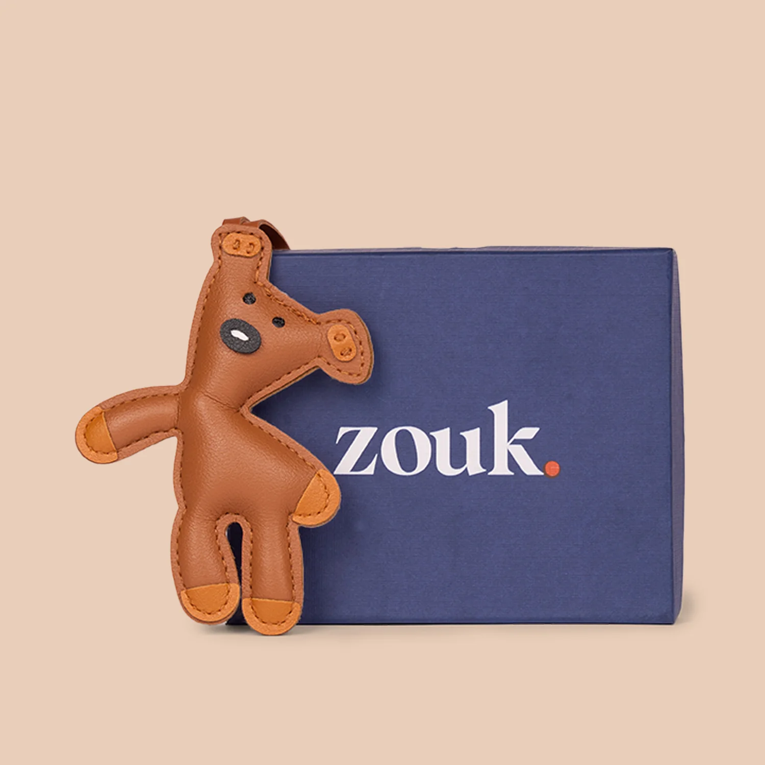 Teddy Bag Charm - Tan - Image 2