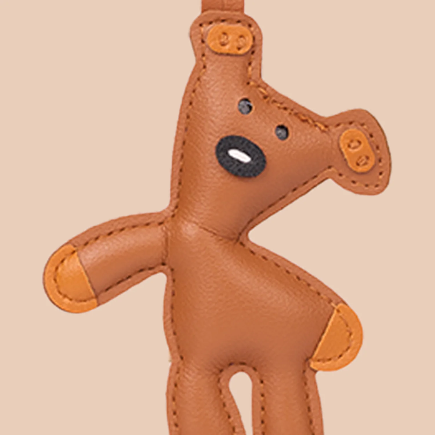 Teddy Bag Charm - Tan - Image 6